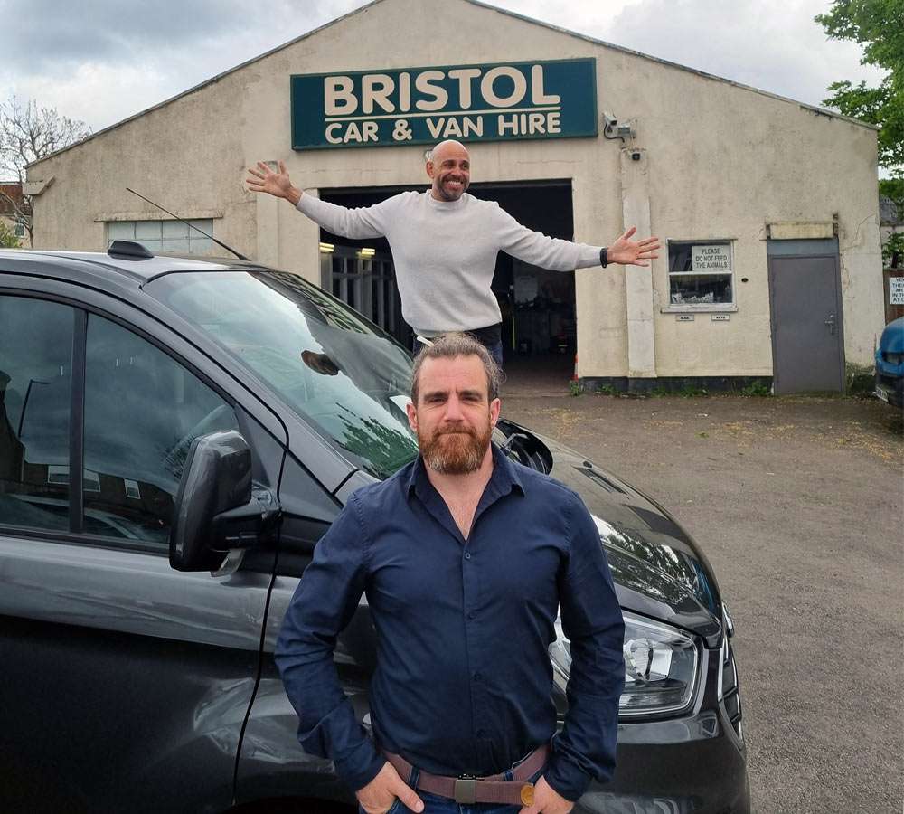 bristol-car-van-hire-about-m Jay and Fidel, the two new managers of Bristol Car & Van Hire