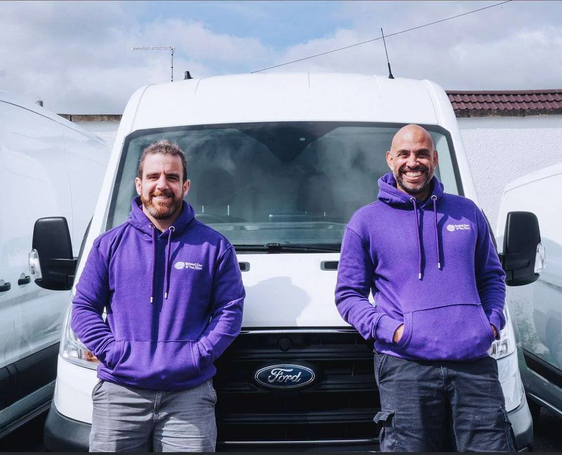 Bristol Car & Van Hire owners: Jay and fidel